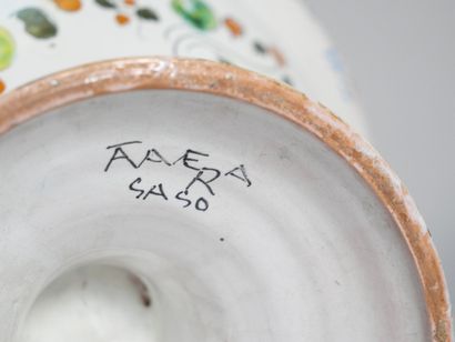 TALAVERA, Spain
Polychrome enameled earthenware...