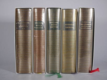 BIBLIOTHEQUE DE LA PLEIADE. 
Ensemble comprenant...