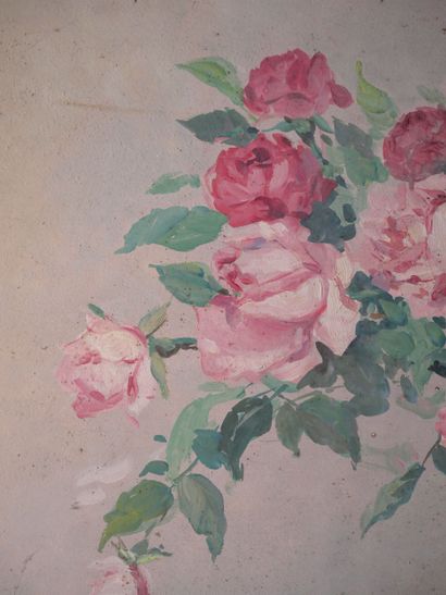 École du XXe siècle
Bouquet de roses sur...