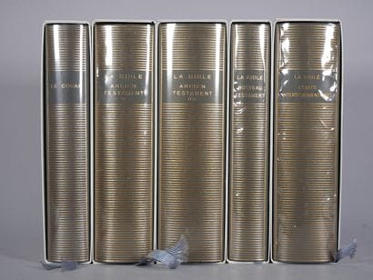BIBLIOTHEQUE DE LA PLEIADE. 
Ensemble comprenant...