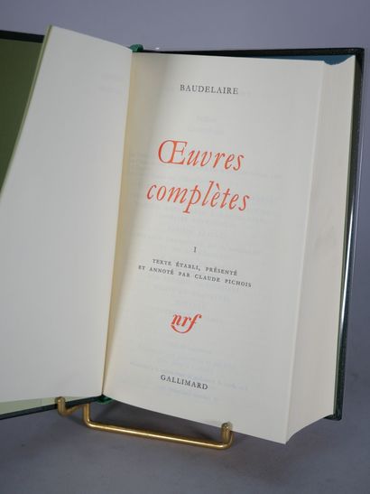 BIBLIOTHEQUE DE LA PLEIADE. 
Ensemble comprenant...