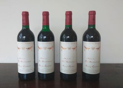 4 bouteilles MISE DE LA BARONNIE, Baron Philippe...