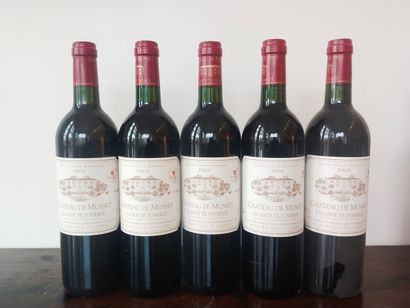 9 bouteilles Château de MUSSET, LALANDE DE...