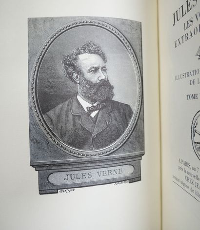 Jules VERNE. Réunion de 20 volumes. Jean...