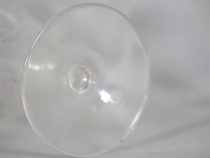 Part of a liqueur glass service with rich...