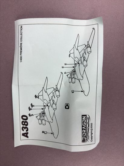 AIRBUS
Maquette d'Airbus A380 au 1/400e,...