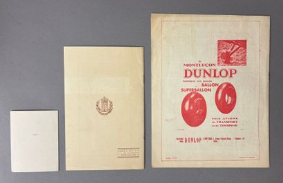 Réunion de documents comprenant : 
- Deauville,...