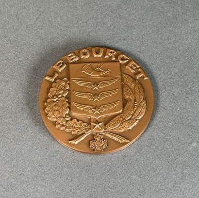 Médaille de la ville du Bourget gravée 
