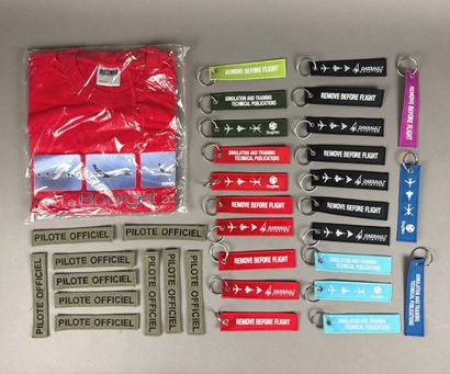 A set of 22 Sogitec and Dassault Aviation...
