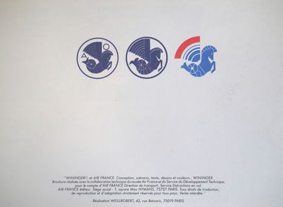 AIR FRANCE
Collection of vintage documents:...