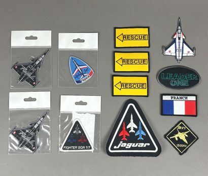 Collection of aviation patches including:...