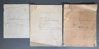 Réunion de lettres comprenant : 
- Viry -...