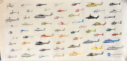 EUROCOPTERES
Set of 4 posters featuring helicopters...