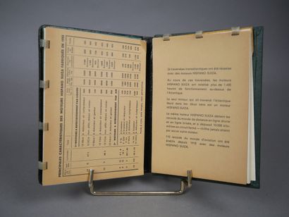 Agenda-bloc notes Hispano-Suiza, reliure...
