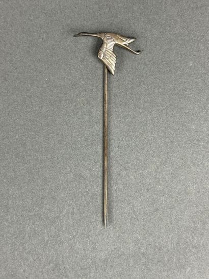 Épingle de cravate Hispano-Suiza en argent.
Poids...