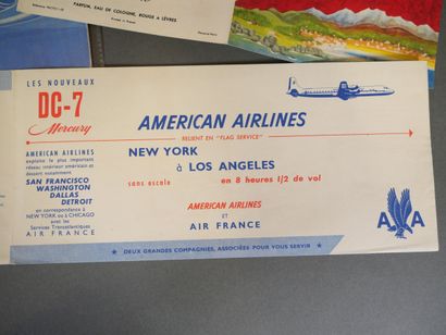 AIR FRANCE
Collection of vintage documents:...