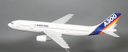 AIRBUS A300-600. Resin model in the manufacturer’s...