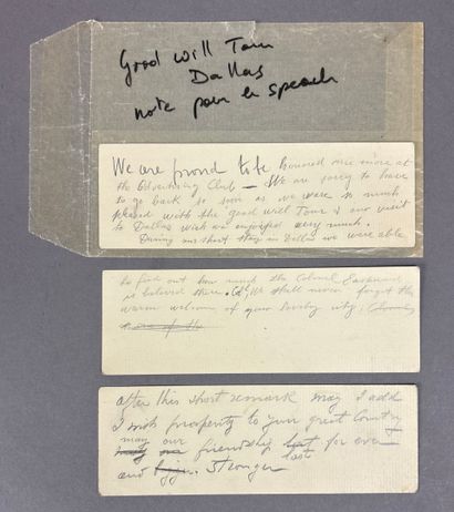 Documents sur le raid Paris-New York des...