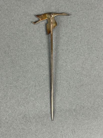 Épingle de cravate Hispano-Suiza en argent.
Poids...