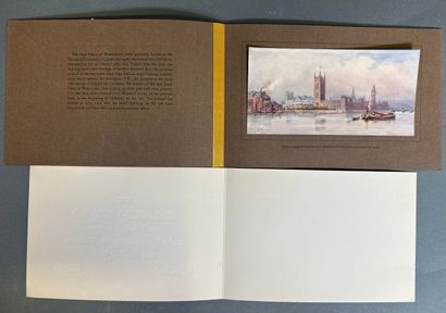 4 cartes de vœux de Lord and Lady Wakefield...