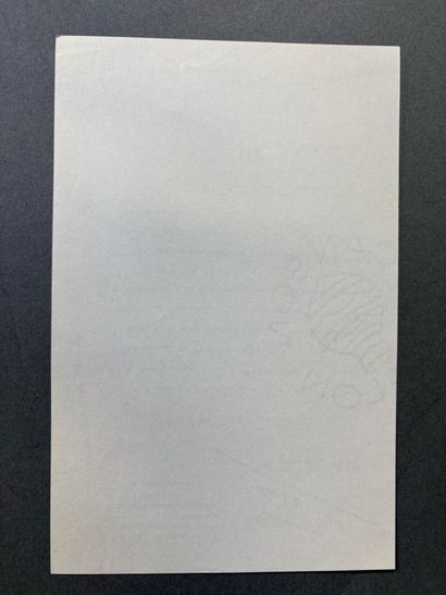 Lettre manuscrite de Paul Morain, ingénieur...