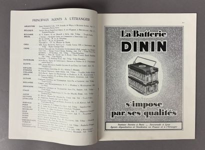 Réunion de deux documents comprenant : 
-...