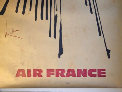 Georges MATHIEU (1912–2012) for AIR FRANCE
