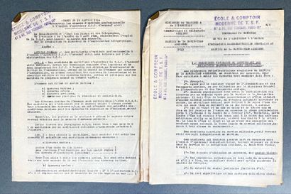 École et comptoir moderne de T.S.F.

 