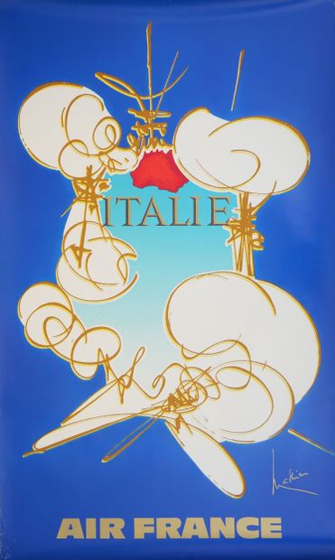 Georges MATHIEU (1912–2012) for AIR FRANCE
