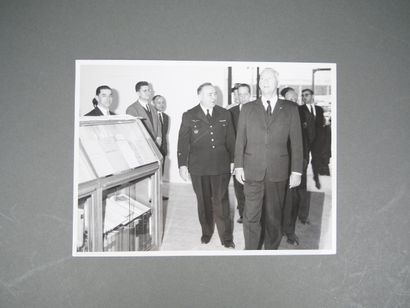 Set of 21 photographs of the French military...
