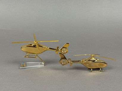 EUROCOPTER
Réunion de trois maquettes d'hélicoptères...