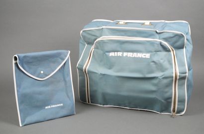 AIR FRANCE
Coated canvas carry-on bag and...