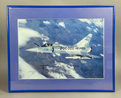 MIRAGE
Color print of a Dassault Mirage 2000C...