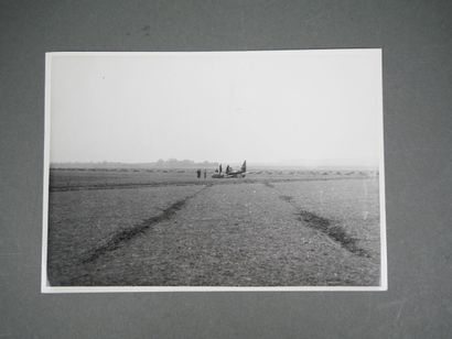 Set of 21 photographs of the French military...