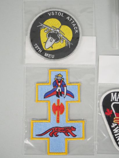 Collection of 10 aviation patches:
- VSTOL...