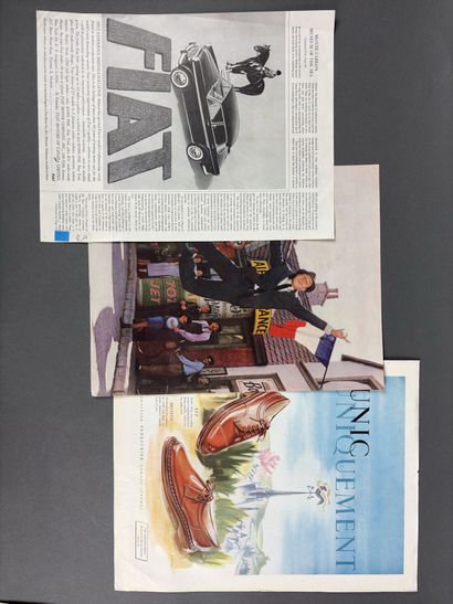 AIR FRANCE
A collection of posters, newspaper...