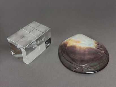 A collection of promotional items from various...