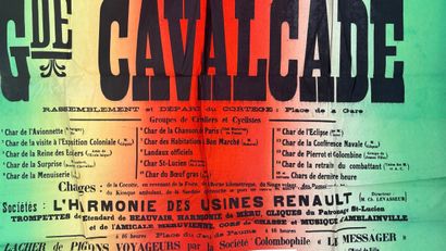 Grande affiche de la 