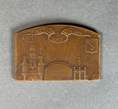 Médaille des Amis de Douai, 12 novembre 1930,...