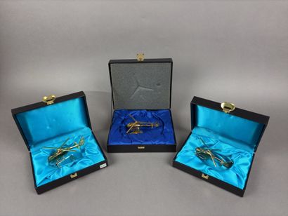 EUROCOPTER
Réunion de trois maquettes d'hélicoptères...