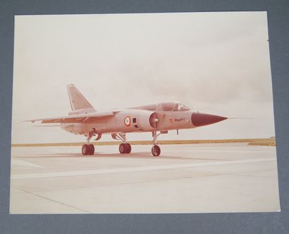 Set of 21 photographs of the French military...
