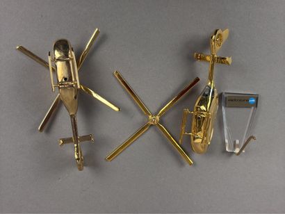EUROCOPTER
Réunion de trois maquettes d'hélicoptères...