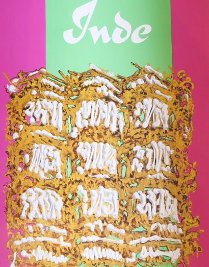 Georges MATHIEU (1912–2012) for AIR FRANCE
