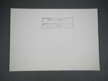 Set of 21 photographs of the French military...