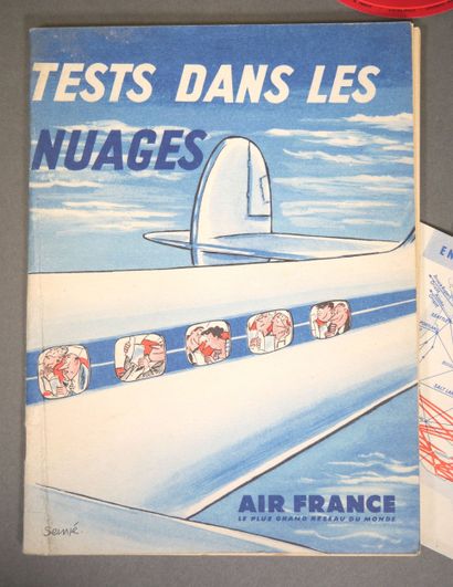 AIR FRANCE
Collection of vintage documents:...