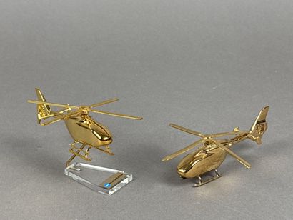 EUROCOPTER
Réunion de trois maquettes d'hélicoptères...