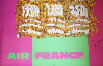Georges MATHIEU (1912–2012) for AIR FRANCE
