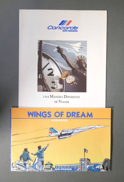 AIR FRANCE
Collection of vintage documents:...