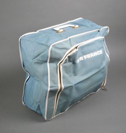 AIR FRANCE
Coated canvas carry-on bag and...