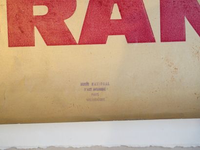 Georges MATHIEU (1912–2012) for AIR FRANCE
